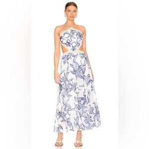 PatBO Stargazer Halter Neck Dress